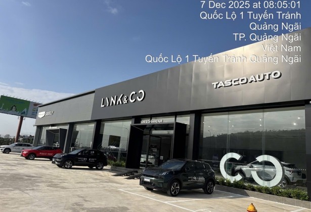 Thi công xưởng dịch vụ Geely Quảng Ngãi